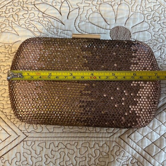 MARCIANO Glass Crystal Small Evening Clutch - Picture 6 of 15
